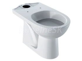 Geberit Selnova WC-kombi misa, Zvislý odpad, 670x360mm, Biele, oblé