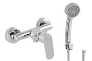 Novaservis Titania Cosmos sprchová nástenná batéria s príslušenstvom Chróm