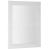 Aqualine FAVOLO zrkadlo v ráme 70x90 cm, biela mat
