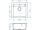 Alveus FORMIC 20 kuchynský granitový drez so sifónom 52x51 White+prepad copper
