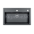 Alveus ATROX 40 kuchynský granitový drez so sifónom 79x50 - G-91- Black