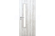 ImperioDoor set PRESTON interiérové dvere Sklo Matné 3DTopDecor+Zárubňa, Dub Šedý