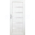 ImperioDoor set interiérové rámové dvere FRESNO 1, Sklo Ecoline Dub Bielený aZárubňa