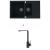Alveus CADIT 70 SET kuchynský granit. dvojdrez so sifón. 79X50 + batéria AFRA Black