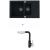 Alveus CADIT 70 SET kuchynský granit. dvojdrez so sifón. 79X50 + batéria SIROS Black
