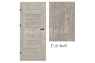 IMPERIODOOR set Rámové dvere CHICAGO 3 fólia TopDecor Dub Šedý +zárubeň