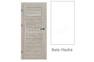 IMPERIODOOR set Rámové dvere CHICAGO 1 fólia TopDecor Biela Hladká +zárubeň