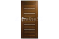 IMPERIODOOR set Rámové dvere CHICAGO 5 3DTopDecor Dub Hnedý +Zárubňa