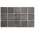 Equipe ARGILE dlažba Dark 10x10 (bal=0,5m2) (EQ-4)