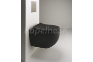 AXA GLOMP WC závesné NORIM, 37x51, čierne matné