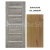 ImperioDoor set interiérové rámové dvere EVIA.3, CPL Dub Klasik aZárubňa