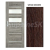 ImperioDoor set interiérové rámové dvere EVIA.5, CPL Wenge Modern aZárubňa