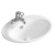 Olsen Spa OVALE II zápustné oválne umývadlo  55 x 47 x 20 cm, Biela