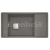 Franke fragranit drez FSG 611-88 š.kameň 877x495,sifón,e.click,rošt