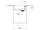 Franke fragranit drez FSG 611-88 š.kameň 877x495,sifón,e.click,rošt