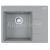 Franke Centro drez Fragranit CNG 611-62 TL/2 Sivý kameň 620x500,sifón,E77000.177