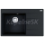 Franke Centro drez Fragranit CNG 611-78 TL/2 onyx 780x500,sifón,E77000.177