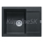 Franke Maris drez Fragranit MRG 611-62 onyx 620x500,sifón,E77000.143
