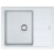 Franke Basis drez Fragranit BFG 611-62 biela-ľad 620x500,sifón,E77000.143