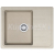 Franke Basis drez Fragranit BFG 611-62 sahara 620x500,sifón,E77000.143