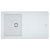 Franke Basis drez Fragranit BFG 611-86 biela-ľad 860x500,sifón,E77000.143