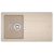 Franke Basis drez Fragranit BFG 611-86 piesková 860x500,sifón,E77000.143