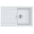 Franke Sirius 2.0 Tectonitový drez S2D 611-78, 780x500 mm, biela 143.0613.581