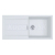 Franke Sirius drez Tectonite S2D 611-100 biela 1000x500,sifón,E77000.175