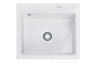 Franke Mythos keramic drez Fraceram MTK 610-58 Glacier 580x510+sitkový ventil