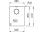 Franke drez MYX 210/610-34 nerez 352x412,sifón,e.click