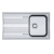 Franke Smart nerezový drez SRX 611-86 nerez 860x500,sifón,E77000.171