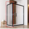 Hopa Forte BE.COLORS F1 bočná stena 75x200 cm,Fasciato bezpečnostné sklo,rám Silver