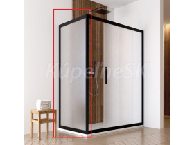 Hopa Forte BE.COLORS F1 bočná stena 70x200 cm,Fasciato bezpečnostné sklo,rám Lavanda