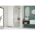 Hopa Forte DECO N1B sprchové dvere 80x200 cm,sklo Fasciato,rám Čierny,Ľavé