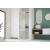 Hopa Forte DECO N1B sprchové dvere 100x200 cm,sklo Fasciato,rám Hliník ossidato,Ľavé