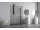 Hopa URBAN ESSENCE N1FS posuvné sprchové dvere 110 cm,sklo Stampato C,Hliník biely,Ľavé