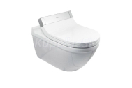 Duravit Starck 3 Toilet wall mounted 62 cm Starck 3 white,washd.,Durafix2,SensoWash