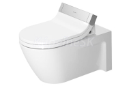 Duravit STARCK 2 závesná WC misa 37x62cm, skryté pripojenie, iba v kombinácii s SensoWash
