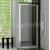 SanSwiss Top-Line TOPP Sprchové dvere do niky 70x190cm, Matný elox/Durlux