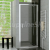 Ronal Top-Line TOPP Sprchové dvere do niky 100x190cm, Biele/Durlux