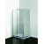 Olsen Spa SMART SELVA+PINA Sprchový kút 100x80x190cm, Chróm Al, sklo grape+vanička liaty m