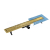 Besco VIRGO DUO GOLD odtokový žľab 60x6 cm Zlatý