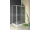 Aqualine AMADEO sprchové dvere do niky 100x185 cm Brick/Biela Posuvné dv.