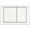 Cersanit K97-262 HI-TEC CUBE tlačidlo k predst.modulu 22x15x1,3cm, Biela