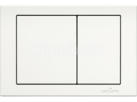 Cersanit K97-262 HI-TEC CUBE tlačidlo k predst.modulu 22x15x1,3cm, Biela