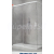 Ronal Walk-In-Cadura Posuvné dvere SoftClose 100x200 Ľavé Aluchr/Číre 6mm,1x vzpera