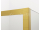 Ronal Walk-In-Cadura Posuvné dvere SoftClose 180x200 Pravé Zlaté/Číre 6mm,1x vzpera