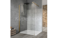 Gelco VARIO GOLD Walk-in sprchová zástena inšt. k stene, číre sklo, 700 mm+1x profil