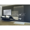 Besco AVEO DUE Walk-in sprchový kút 130x195 cm,2x vzpera, rám Chróm Al, sk.číre 8mm