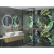 Besco ICON Walk-in sprchový kút 120x200cm Univerzálny, rám Čierny Al, sk.číre 8mm